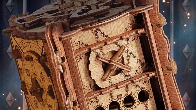wooden puzzle box